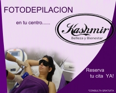 En kashmir belleza disponemos del servicio de fotodepilacion cada 2 meses informate resultados desde
