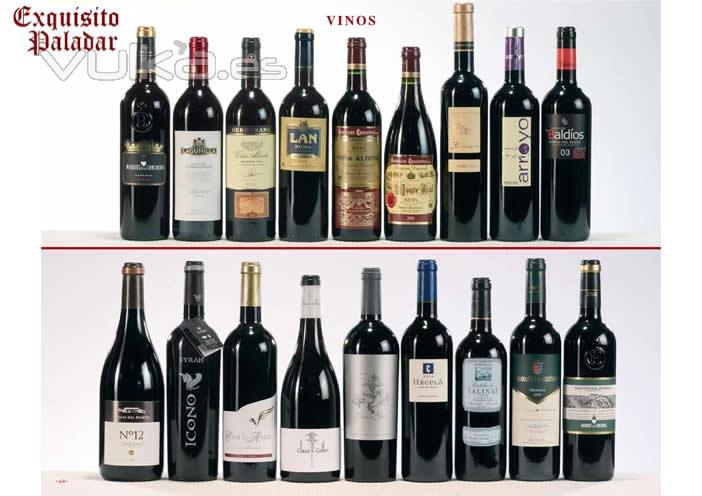Los mejores vinos españoles e internacionales en Exquisitopaladar.com!