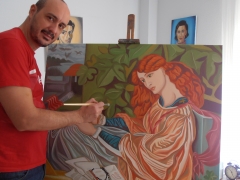 Javier benitez toyos - pintor - pintura oleo