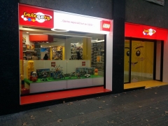 Tienda de juguetes lego en Barcelona, Galegory