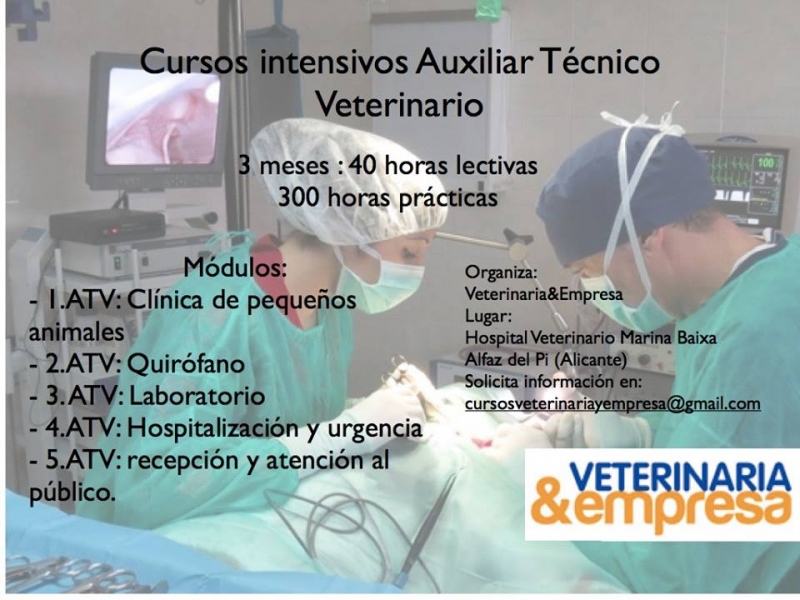 Curso ATV Auxiliar Tcnico Veterinario