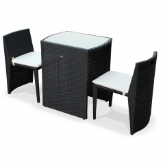 Doppio conjunto mesa y sillas