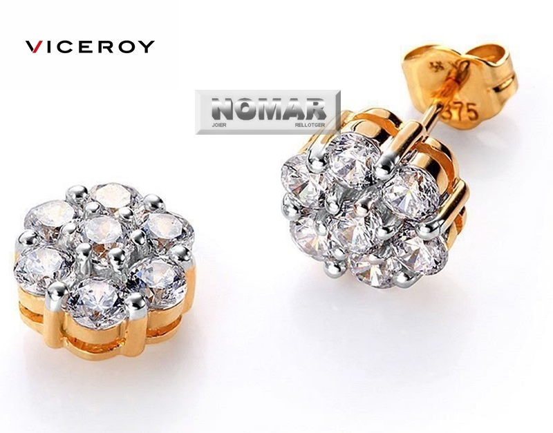 Pendientes Viceroy Mujer Oro 9Kts