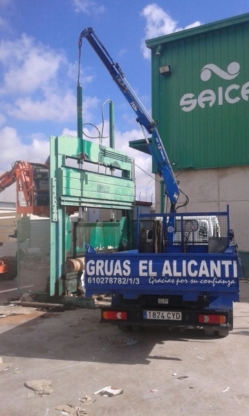 Situando pistn de ascensor