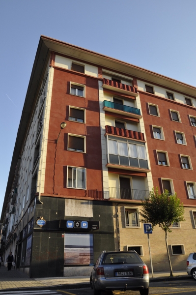 Rehabilitación de fachada en c/Islas Baleares 3, Bilbao