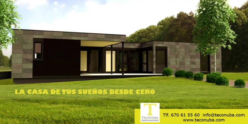 Teconuba construye tu casa desde cero. Construir casa en Huelva.