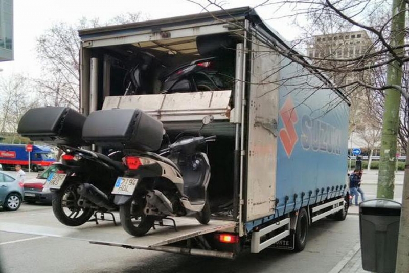 Transporte de motos en Girona