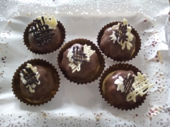 Pasteles de chocolate
