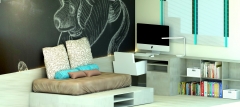 Proyecto 3d - dormitorio juvenil, diseo de mobiliario