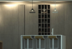 3D COCINA INTEGRADA SALON