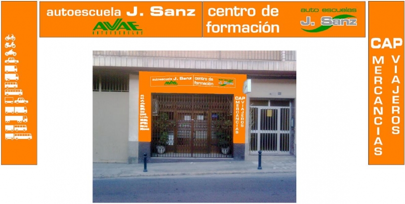 AUTOESCUELA J.SANZ - CARRETERA DE LLIRIA 60B EN VILAMARXANT. 96/165.03.77