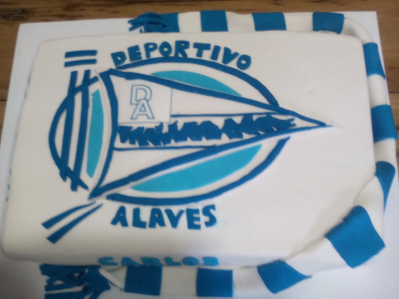 Tarta ALAVES de Fondant.