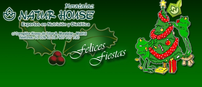 FELIZ AÑO NUEVO¡¡Pide tu cita en Naturhouse Moratalaz 913284101