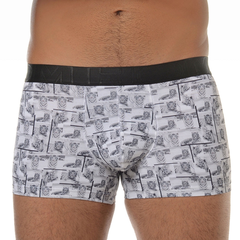 Boxer estampado Hom lycra Boxer-tiger winter print underwear intimo hombre chico lenceriaemi.com