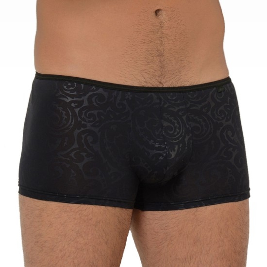 Boxer 1 shorty-sensual Hom underwear transparencias tejido fino lycra papel lenceriaemi.com