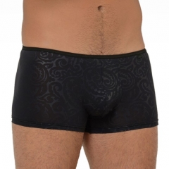 Boxer 1 shorty-sensual hom underwear transparencias tejido fino lycra papel lenceriaemi.com