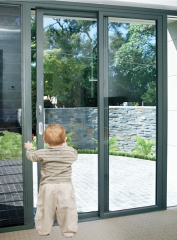Bloqueo infantil para puertas correderas evita la manipulacion y  apertura de la puerta por parte d