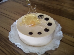 Tarta de dulce de leche