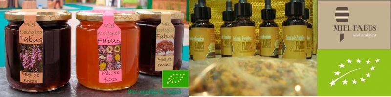 Miel y propóleos orgánicos de Fabus