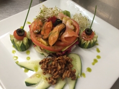 plato restaurante el rincón de Lorca granada