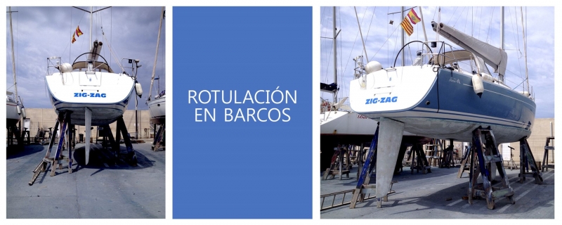 Rotulacin de barcos