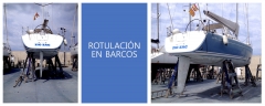 Rotulacion de barcos