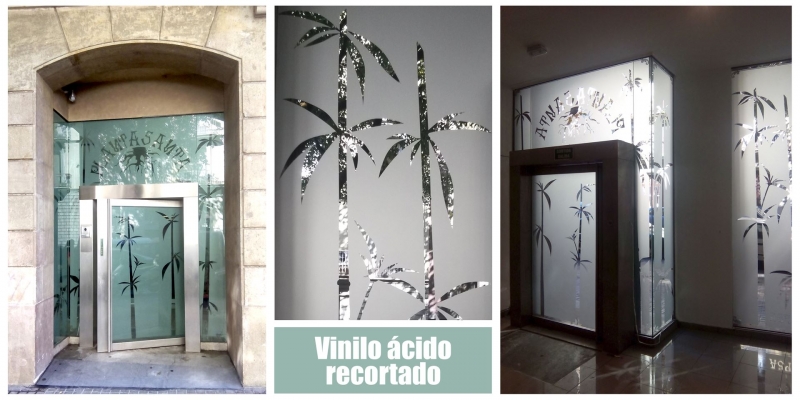 Foto: Vinilos translucidos y decorativos para escaparates