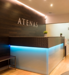 Recepcion gimnasio atenas madrid