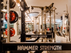 Sala de entrenamiento hammer strenght