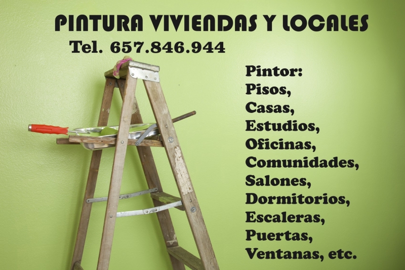 Servicios Pintor en Málaga de viviendas y locales