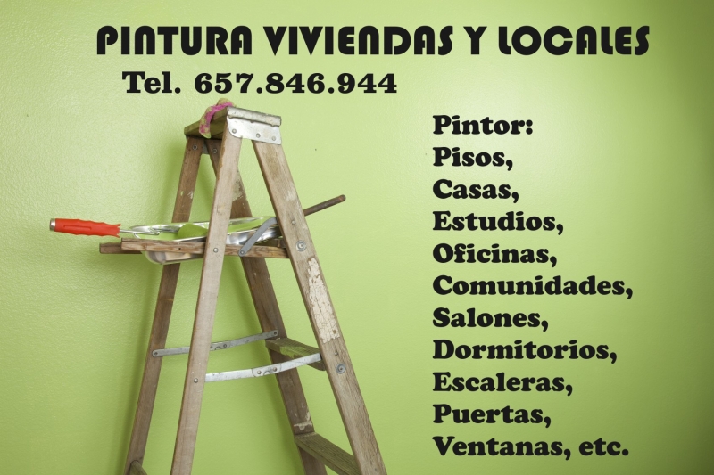 Servicios Pintor en Mlaga de viviendas y locales