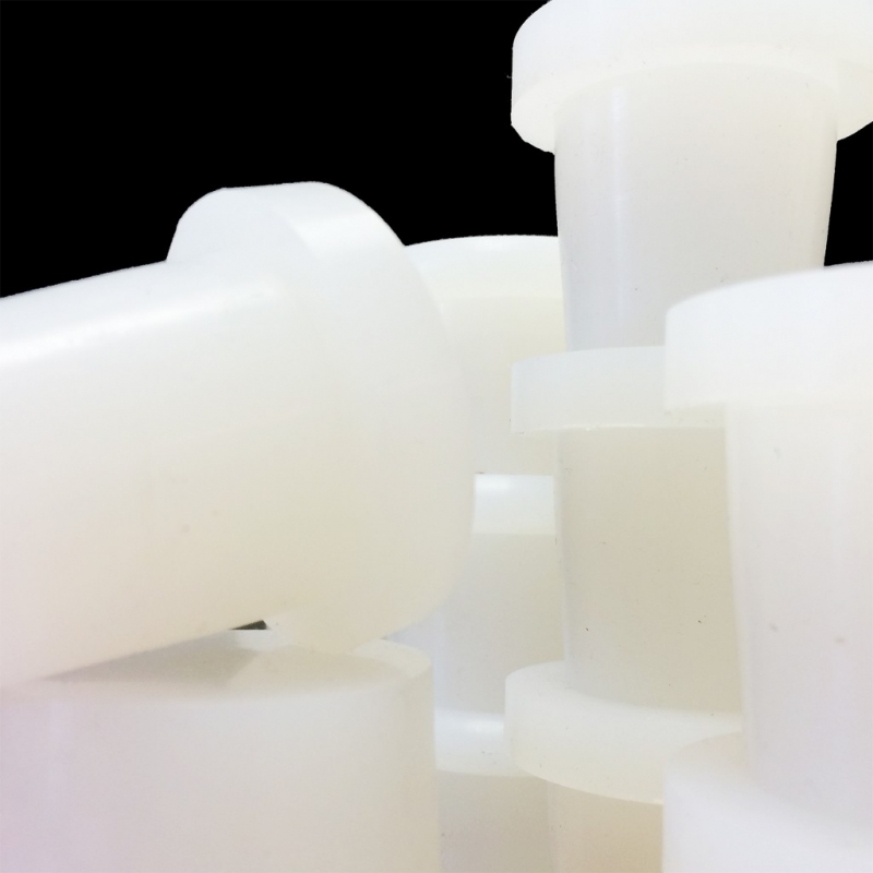 Tapones de silicona para barricas fabricados en silicona 100% alimentaria.