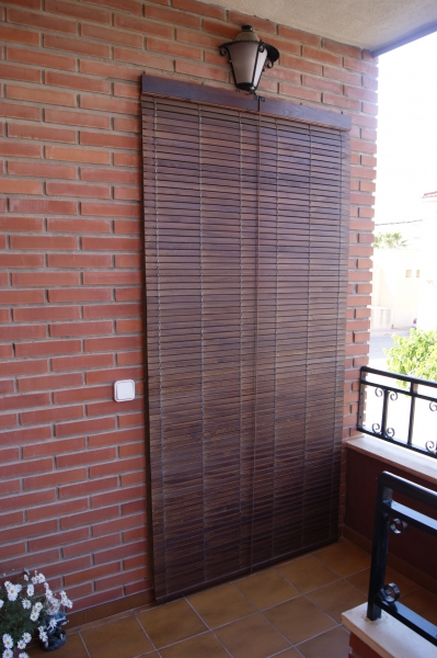 alicantinas madera, PVC