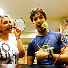 Entrenamiento de badminton en barcelona