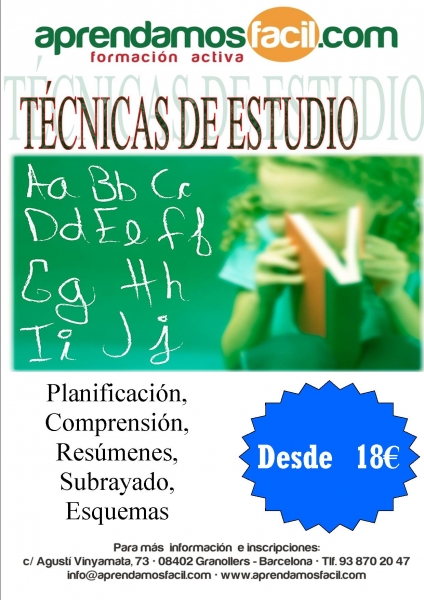 TÉCNICAS DE ESTUDIO GRANOLLERS