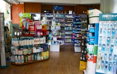 Interior de la farmacia