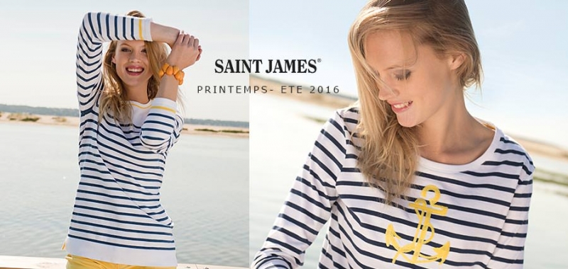 Camiseta marinera de mujer de Saint James