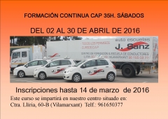 Proximo curso cap continuo (35h)