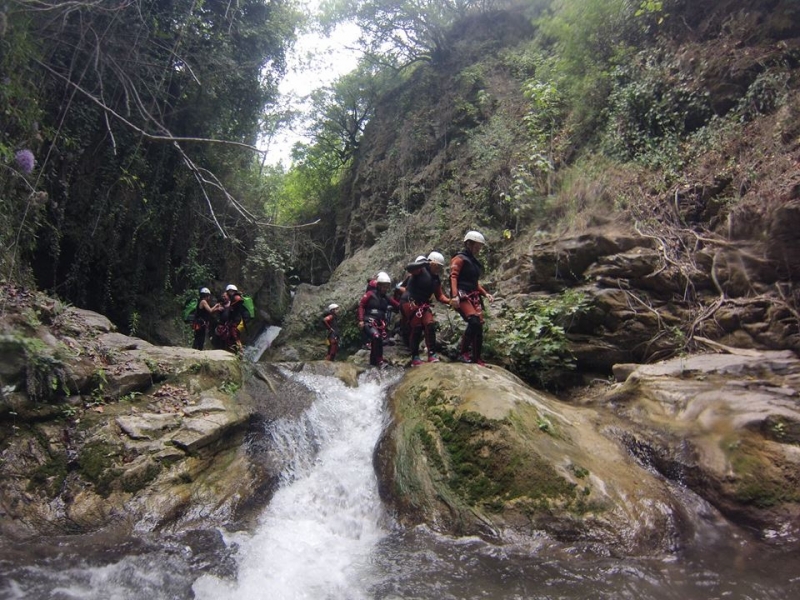 Barranquismo Sima del diablo