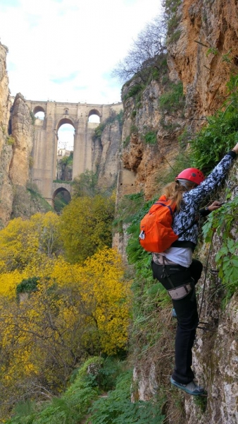 Va ferrata tajo de tonda