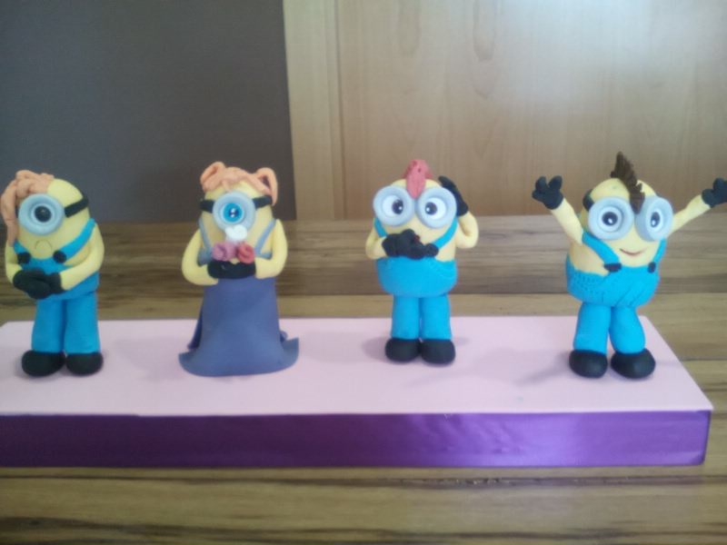 Minions de Fondant.