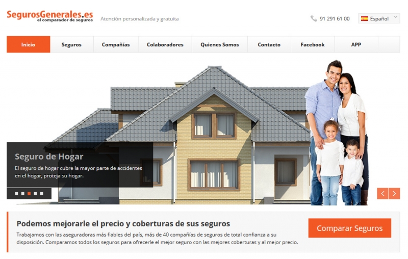 http://www.segurosgenerales.es el comparador de seguros de hogar