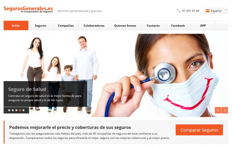 http://www.segurosgenerales.es el comparador de seguros de salud