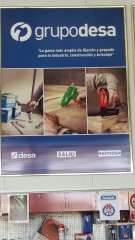 Cartel de nuestro proveedor grupo desa