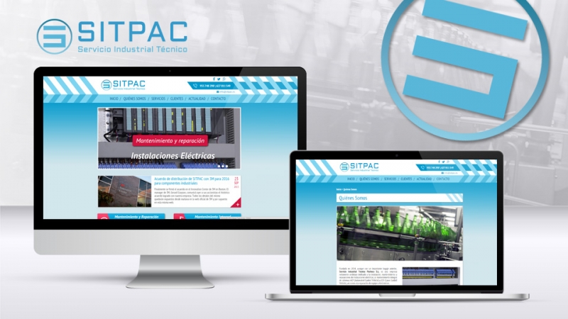 Diseo web de Sitpac.es