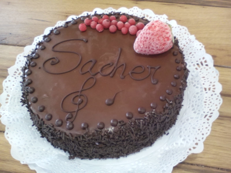 Autntica Tarta Sacher.