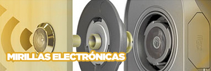 Mirillas electrónicas para puertas de viviendas