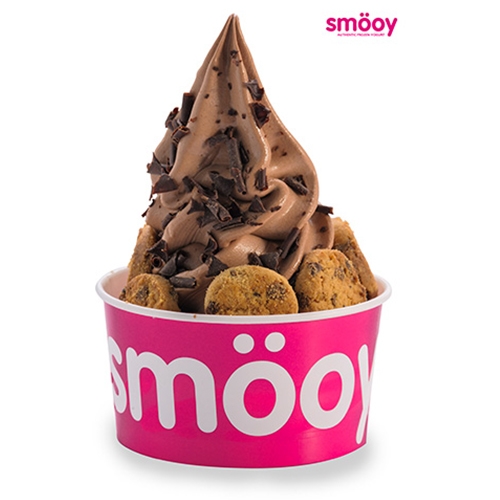 smooy de chocolate con cookies