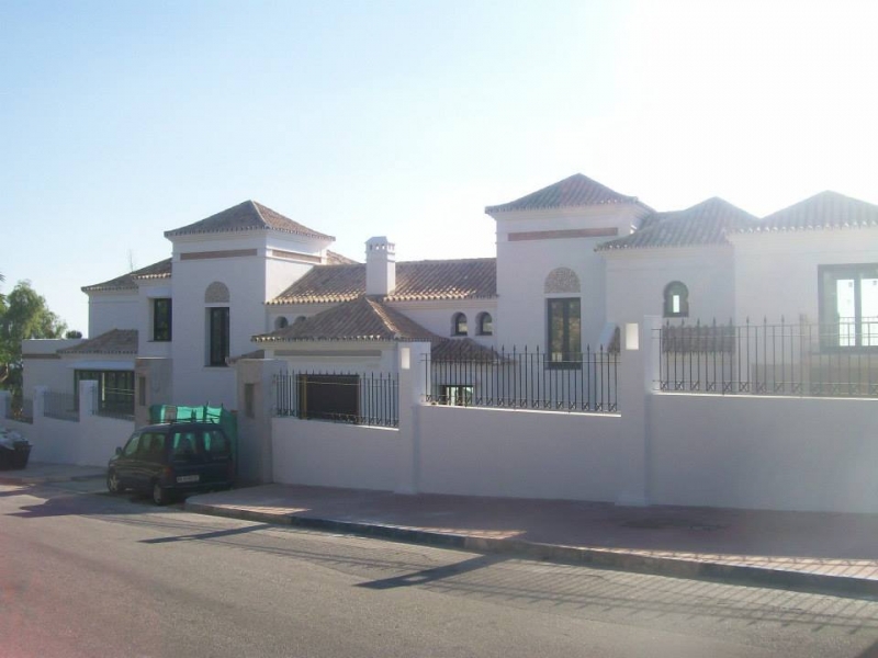 Obras en vivienda de lujo, en la zona de Marbella