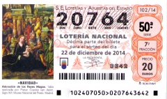 20764, numero suscrito